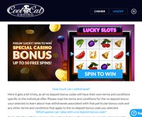 Entdecken Sie Catspins Online Casino - Vorteile und Freispiele in Deutschland