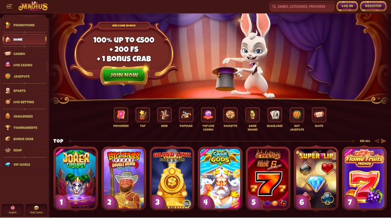 Meilleur magius casino mobile à France
